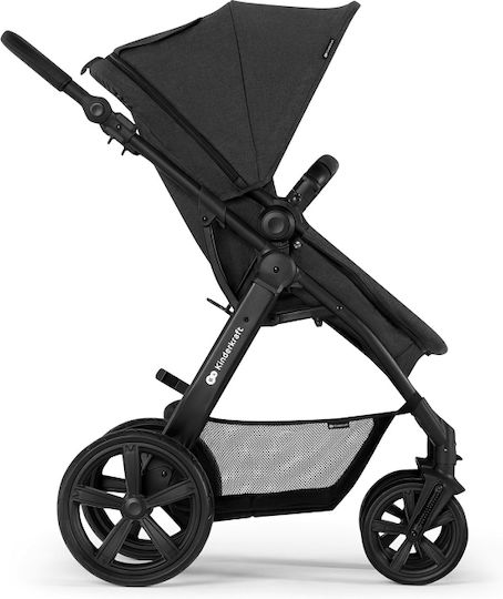 Kinderkraft Moov CT Mink Pro Reglabil 3 în 1 Cărucior pentru copii Potrivit pentru Nou-născut Negru 12kg