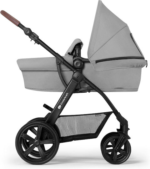 Kinderkraft Moov CT Mink Pro Verstellbar 3 in 1 Baby Kinderwagen Geeignet für Neugeborene Gray 12kg
