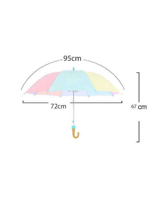 Universal Studios Kids Curved Handle Umbrella Transparent