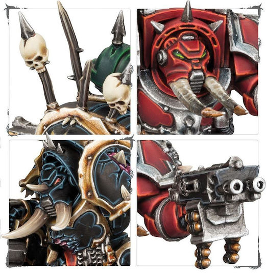 Games Workshop Warhammer 40.000 Space Marines Chaos Terminators Figure
