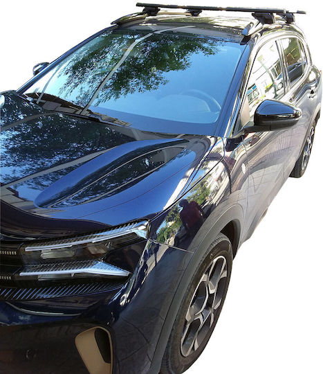 Menabo für Citroen C5 Aircross (mit Dachträgerfüßen) Schwarze