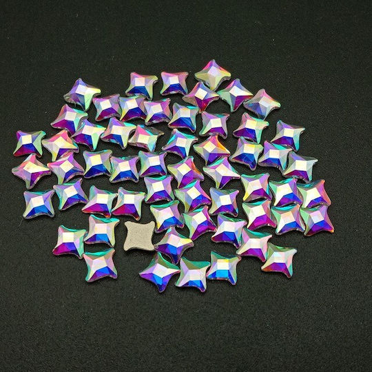 3D Στρας για Νύχια Ασημί 140τμχ