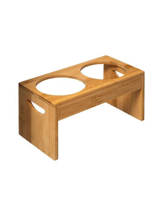 Сушилник За Прибори От Дърво Сребрист 23.1x12.2x12.2см