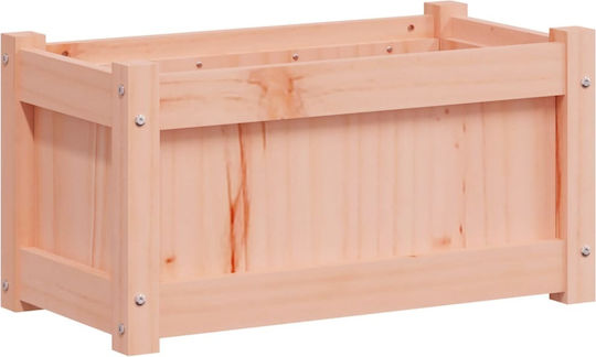 vidaXL Set 2 Planters Wooden Brown