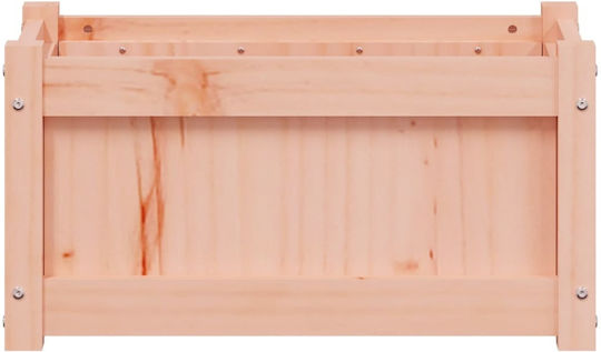 vidaXL Set 2 Planters Wooden Brown