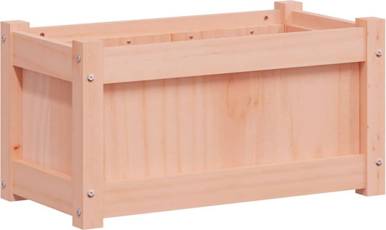 vidaXL Set 2 Planters Wooden Brown