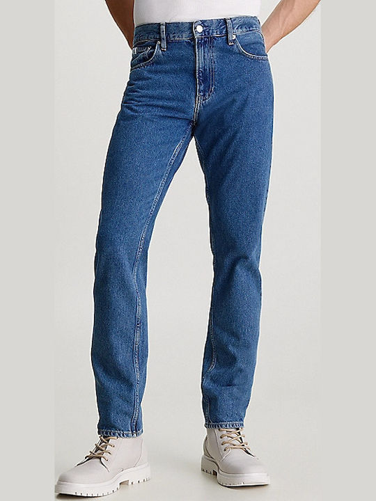 Men's Jeans Pants Dark Blue