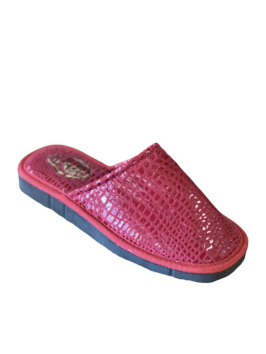 Chris Winter Women's Slippers in Roșu color