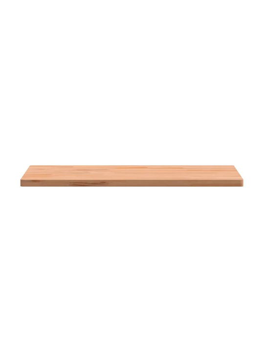 vidaXL Rectangular Office Desk Surface made of Solid Wood Beech 80x55x2.5cm 356093 1pcs