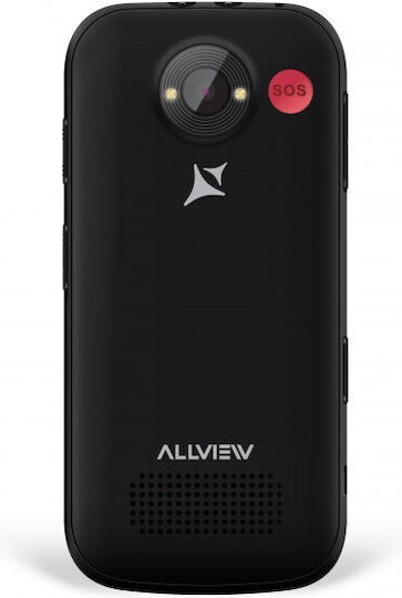 Allview D2 Senior Dual SIM Telefon Mobil Cu Butoane Mari Engleză Negru