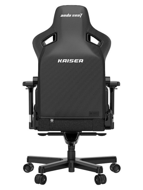 Anda Seat XL Fabric Gaming Chair with Adjustable Arms Elegant Black