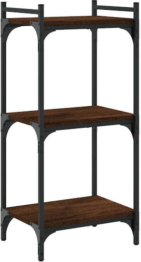 Bücherregal Braune Eiche 40x30x86cm