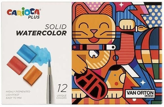Carioca Farbstift-Set Aquarell 12Stück Packung von 1 Verpackungen