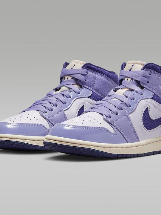 Jordan Air Jordan 1 Mid SE Sky J Light Purple Barely Grape Guava Ice Sky J Purple DZ3745 500 Skroutz.gr