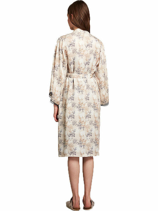 Catherine's Robe Schwangerschaft & Stillen in Beige Farbe