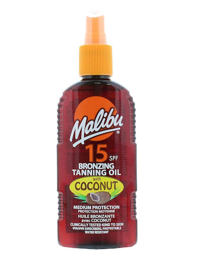 Malibu Αντηλιακό για το Σώμα SPF15 200ml