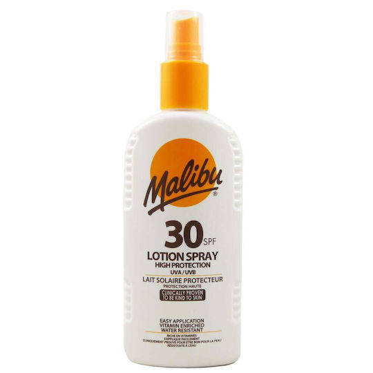 Malibu Malibu Sunscreen Lotion Body SPF30 Spray 200ml