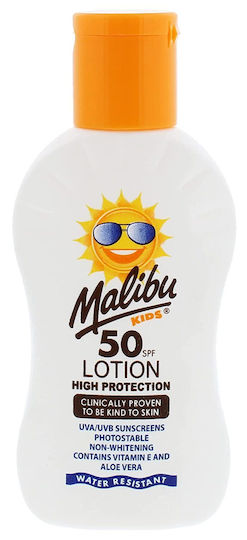 Malibu Loțiune cu Protecție Solară pentru Corp SPF50 în Spray 100ml