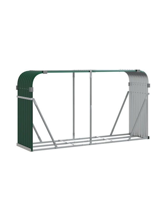 vidaXL Metallisch Regal Holzlagerung 180x45x100cm