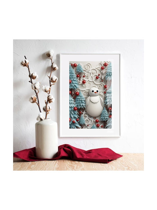 Walls Poster Christmas Snowbird 50x70cm