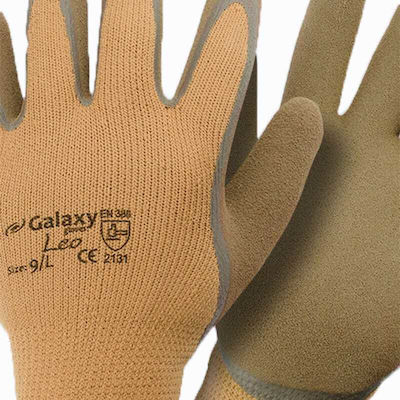 Ferreli Gloves for Work Brown Cotton 1pcs