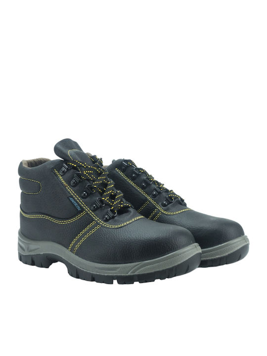 Antrin Stratos Sicherheitstiefel Schwarz