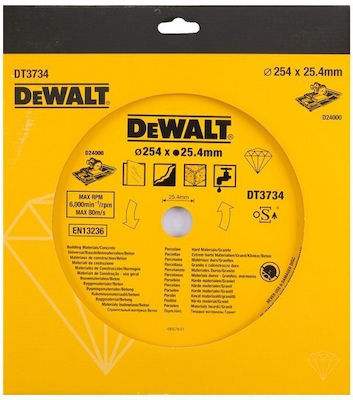 Dewalt DT3734 Disc de tăiere Materiale de construcție 1buc