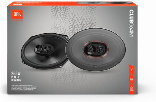 JBL Автомобилен Високоговорител Club 964m 6x9" с 85W RMS (3 начина)