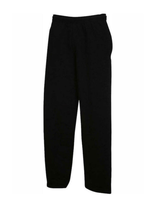 Fruit of the Loom Pantaloni de trening Negru