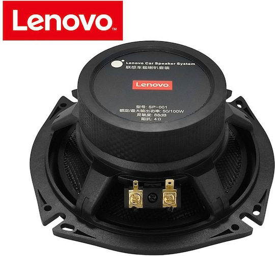 Lenovo Set Boxe Auto SP-001 6" cu 100W RMS (Woofer)