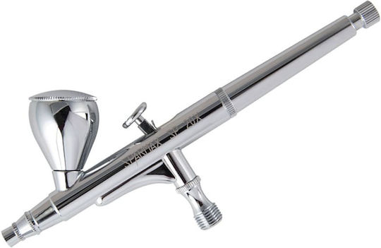 Airbrush Studio Αερογράφος mit Behälter und Kompressor Μπεκ 0.2mm Elektrische Gitarren