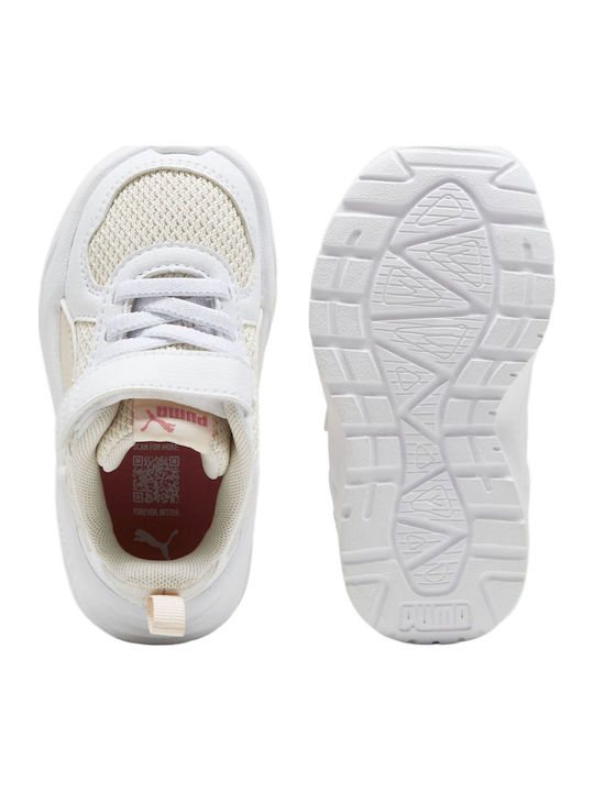 Trinity Lite Ac+ Inf Kinder Sneaker mit Bügel- und Schleifenverschluss Weiß