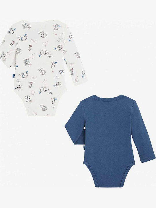 Petit Beguin Baby-Strampler Blau Petit Beguin Baby-Strampler Blau