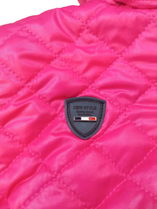 Style Baby Bodysuit for Going Out Long-Sleeved Fuchsia