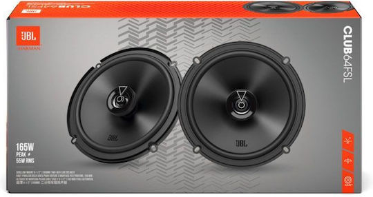 JBL Set Auto-Lautsprecher Club3_64fsl 6.5" mit 55W RMS (Tieftöner)