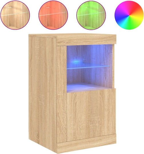 Rechteckiger Beistelltisch aus Holz Beige 2 Stücke M37xB41xH67cm vidaXL