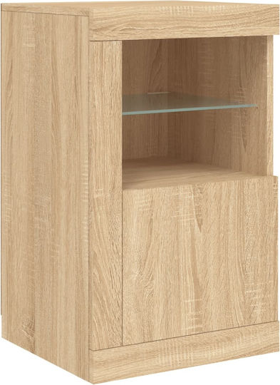 Rechteckiger Beistelltisch aus Holz Beige 2 Stücke M37xB41xH67cm vidaXL