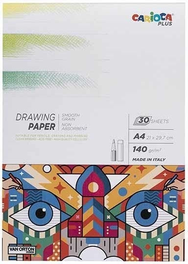 Carioca Μπλοκ Σχεδίου A4 21x29.7cm