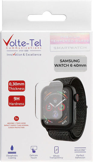 Volte-Tel Gehärtetes Glas für das SAMSUNG UHR 6 1Stück 8351099