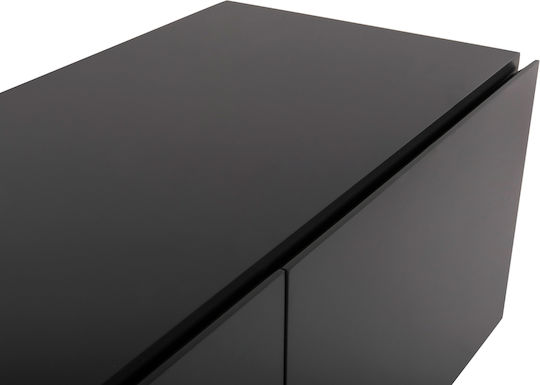 Suport TV din Lemn Hudson Walnut & Dark Grey L180xW40xH50cm