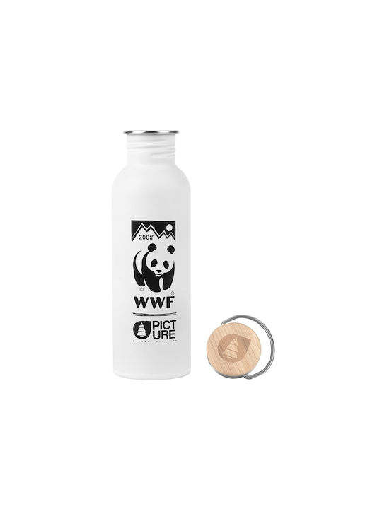 Picture Organic Clothing Water Bottle 750ml White