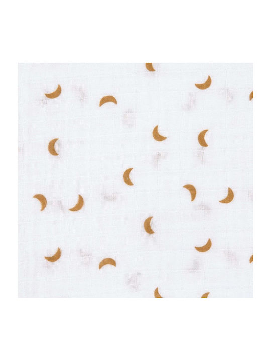Laessig Swaddle Blanket Alb 120x120εκ. 2buc