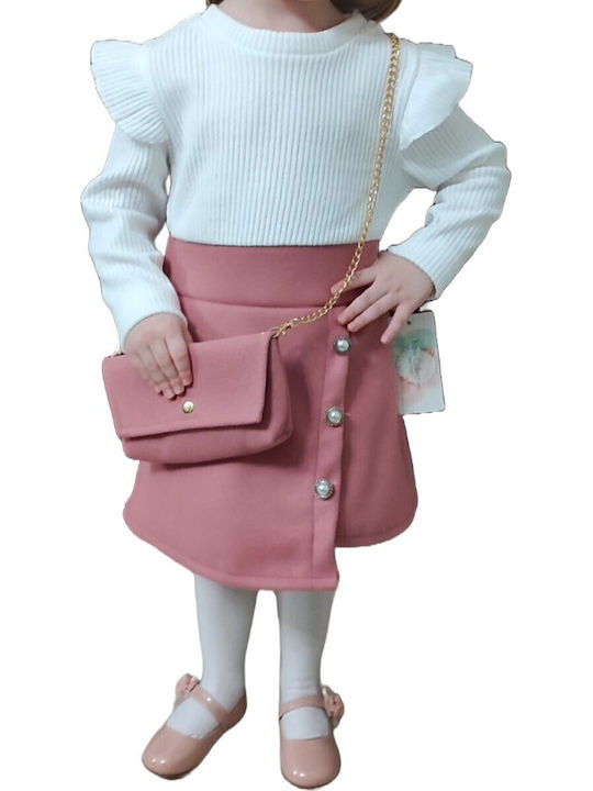 Rochie pentru Copii Mânecă lungă Pink