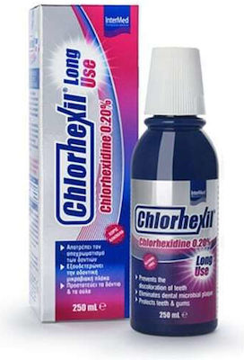 Intermed Chlorhexil 0.20% Long Use Στοματικό Διάλυμα κατά της Πλάκας 250ml