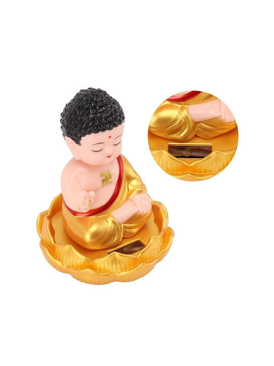 Decorative Buddha made of Plastic Prosperity 11x8.5cm 1pcs