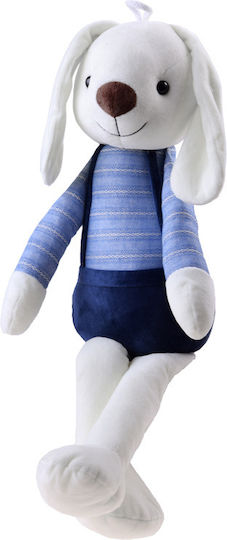 Jokomisiada Plush Bunny Blue 60 cm