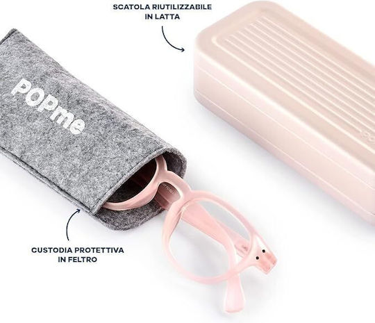 PopMe Γυαλιά Πρεσβυωπίας +3.00 Rose Pearl
