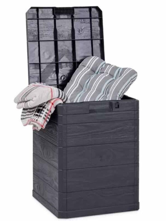 Toomax Coș de Depozitare Plastic cu capac Gri 42.5x45x50cm 1buc
