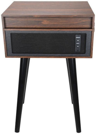 Akai Proffesional ATT-101 BT ATT-101 Βαλιτσάκι Πικάπ με Προενίσχυση και Ενσωματωμένα Ηχεία Καφέ