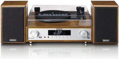 Lenco MC-160WD Turntable Built-in Preamplifier Wood